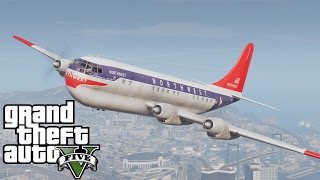 GTA V Boeing 377 Stratocruiser MOD [upl. by Clarinda515]