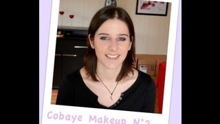 Cobaye Makeup N°2  Maquillage soirée yeux bleus assez chargé [upl. by Ttegdirb]