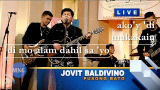 KARAOKE PUSONG BATO Jovit Baldivino Momentum Live MNL [upl. by Lybis360]