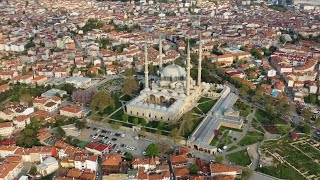 Selimiye Cami Görüntüleri  Selimiye Mosque in 4K  Edirne Drone [upl. by Assilym875]