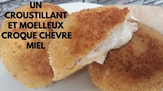 CROQUE CHÈVRE MIEL SUPER FACILE  Abonnez vous [upl. by Aggappora]