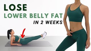 LOSE LOWER BELLY FAT in 2 weeks  10 MIN Lower Abs Workout [upl. by Mossolb]