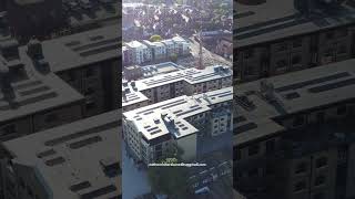 Lea Wharf Hertford  From Above  4k Drone Footage [upl. by Nellahs230]