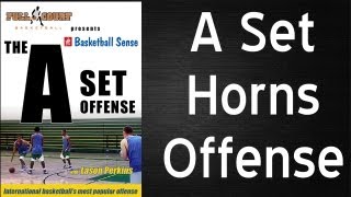 A Set Horns Offense Basketball Offense [upl. by Savina]