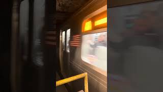 R179 A train arriving at 42nd StreetPort Authority Bus Terminal [upl. by Enilemme]