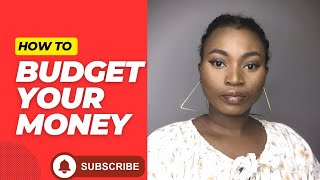 How to budget your money easily [upl. by Lleral]