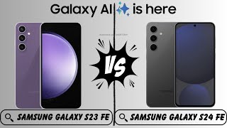 Samsung Galaxy s24 fe vs s23 fe Camera Battery test [upl. by Sheffie966]