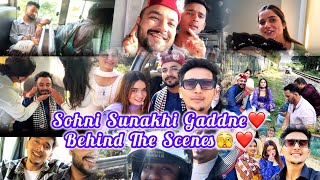 Behind The Scenes  Sohni Sunakhi Gaddne  Saurav Dhiman  Gaddiyali Nati [upl. by Thia]