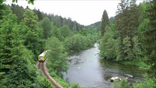 Waldbahn von Gotteszell nach Viechtach [upl. by Nichy]