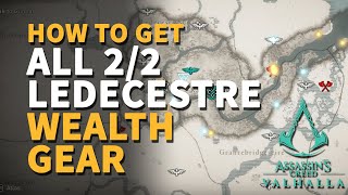 How to get All Ledecestre Wealth Gear Assassins Creed Valhalla [upl. by Tor112]