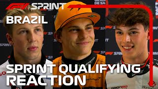 Drivers React After Sprint Qualifying  2024 Sao Paulo Grand Prix [upl. by Shiri433]