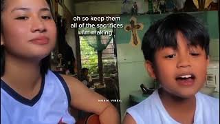 It Will Rain  Bruno Mars  Bea Mae Sacramento Cover  Angel Mikee See less [upl. by Ettevey]