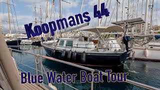 Bluewater Cruiser Tour  Koopmans 44 Sailing Yacht  Looks much bigger than 44 footer [upl. by Plate]