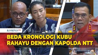 Beda Kronologi Pemecatan Ipda Rudy Soik Versi Kubu Rahayu Dengan Kapolda NTT [upl. by Cid921]