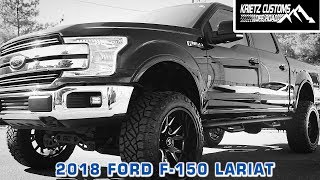 2018 Ford F150 Lariat Lifted │ Krietz Customs [upl. by Affrica]