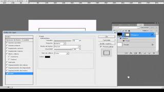 Cuadrado sin rellenar con photoshop [upl. by Furgeson]