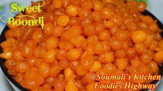 shorts Sweet boondi recipe in hotel [upl. by Gurney]