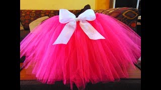 DIY Como Hacer Un Tutu Facil y Rapido Sin Tanto Rollo [upl. by Haya]