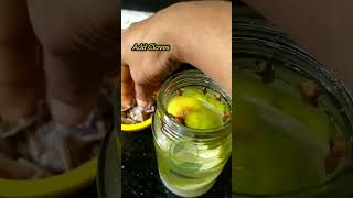 Making Of Lemon Cloves Homemade Water Candle watercandletutorial watercandle candle [upl. by Itirp589]