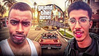 دوزنا نهار مع شبيه Cj 🤯 أسطورة gta san andreas 😂🇲🇦 [upl. by Andreana778]