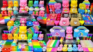 ASMR My BEST Care Bears Slime Video Collection 1Hour Most Satisfying Slime 케어베어 슬라임 베스트 모음집154 [upl. by Nosille404]