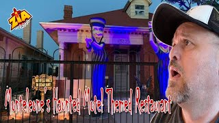 Monteleone’s Haunted Motel Themed Restaurant review [upl. by Xever128]