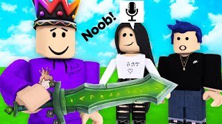 Roblox Voice Chat BUT I have ADMIN Sword [upl. by Alodee]