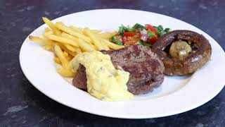 Fillet Steak with a Classic Bearnaise Sauce [upl. by Lladnar]