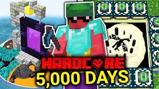 I Survived 5000 Days in Minecraft Hardcore FULL MOVIE [upl. by Till]