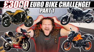 Buying My FIRST Euro Bike  What Could Possibly Go Wrong Part 1 [upl. by Anirual]