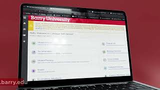 How to Access Your 1098T Form  Barry University Tutorial [upl. by Trepur]