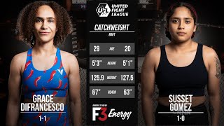 Susset Gomez vs Grace DiFrancesco  UFL 4 [upl. by Navannod418]