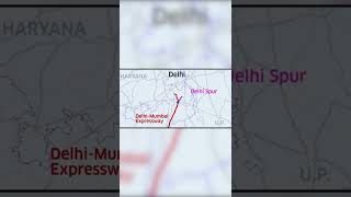 DelhiMumbai Expressway Explained shorts [upl. by Nomyaw711]