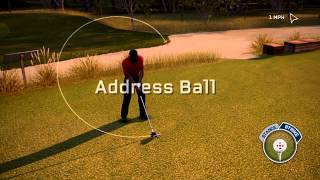 Tiger Woods 13 Tutorial Basic Swing [upl. by Alliuqaj]