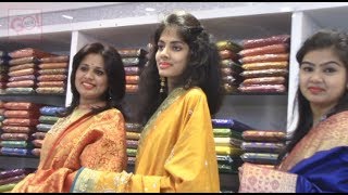 Gulbarga  Grand Opening Of Shri Varalaxmi Silk amp Sarees [upl. by Hpeseoj]