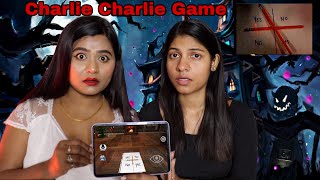 Playing Charlie Charlie game again  Haunted challenge  3am horror challenge haunted app RIA [upl. by Sonstrom]