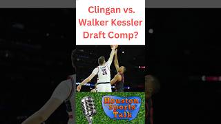 Donovan Clingan vs Walker Kessler Draft Comp [upl. by Eirrotal]