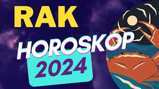 ♋︎ RAK  TVOJA HOROSKOPSKA PROGNOZA ZA CIJELU quot 2024 quot GODINU Tarot  Astrologija [upl. by Song]