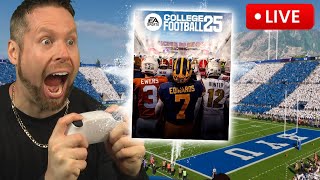 College Football 25 Debut  Live Stream [upl. by Atikim]