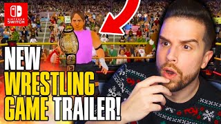 NEW WRESTLING GAME TRAILER Reaction [upl. by Ardnuhs]