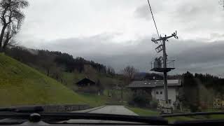 Autofahrt Hygna Alpbachtal Tirol Austria [upl. by Nitz]