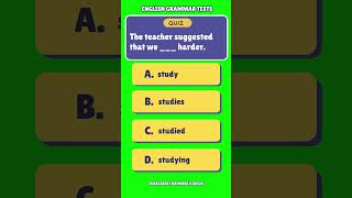 English Grammar Test  Check if you are smart future englishgrammar quiz toefl ielts [upl. by Lenette]