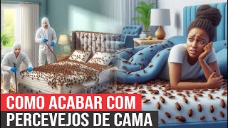 Como Eliminar Percevejo do Colchão e Roupa de Cama [upl. by Eidderf15]