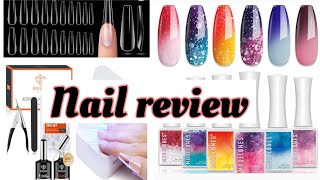 Modelones 500 piece set plus gel color changing nail polish [upl. by Siulegroj]