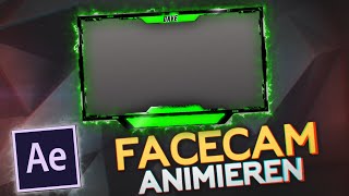 ANIMIERTE FACECAM ERSTELLEN für Twitch  After Effects Tutorial GERMAN  DEUTSCH [upl. by Philipson]