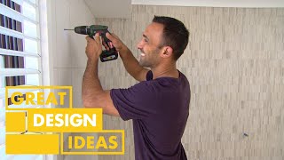 How to Renovate your Bathroom on a Budget  DESIGN  Great Home Ideas [upl. by Lightfoot879]