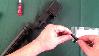 AR15 How to install an ambidextrous safety [upl. by Aiello434]