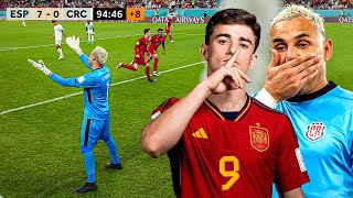 Spain Set a New Record  Spain v Costa Rica highlights  FIFA World Cup Qatar 2022 [upl. by Affer]