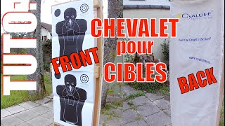 TUTO⎥ Chevalet pour Cibles 🔧 [upl. by Simah]