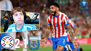 DAVOO XENEIZE REACCIONA AL PARTIDO DE ARGENTINA 1  2 PARAGUAY  ELIMINATORIAS MUNDIAL 2026 [upl. by Ydnes]